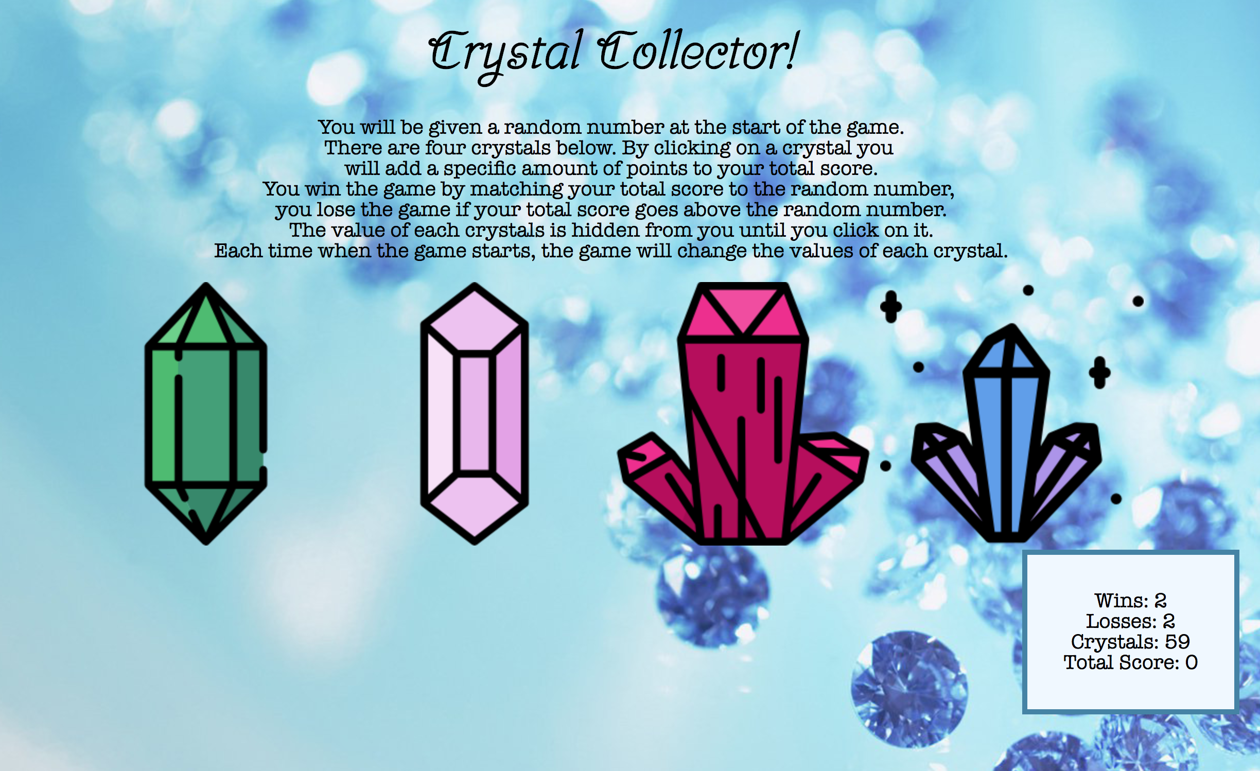 CrystalCollector